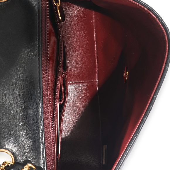 Chanel Vintage Black Quilted Lambskin Classic Mini Flap Bag - Picture 8 of 8